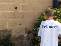 Nettoyage de façade avant hydrofugation